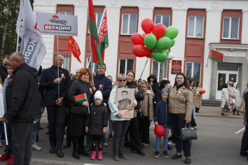 Сегодня, 9 мая Белкорм участвует в торжественном митинге, посвящённом Дню Великой Победы
